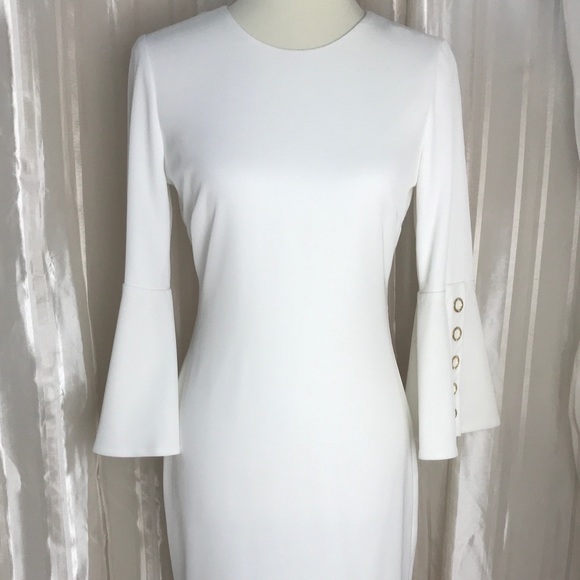 Calvin Klein White Dress - Picture 2 of 8